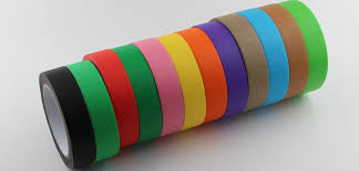 Custom crepe paper masking tape options