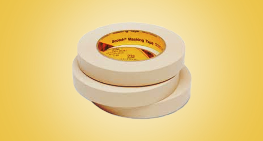 Masking tape paper backing