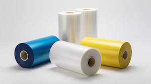 Adhesive coating features of protection film